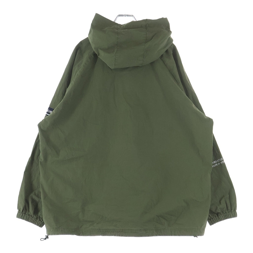 DESCENDANT(ディセンダント) 24AW MOLE HOODED LS SHIRT モールスキン フーデッド長袖プルオーバーシャツ ジャケット カーキ