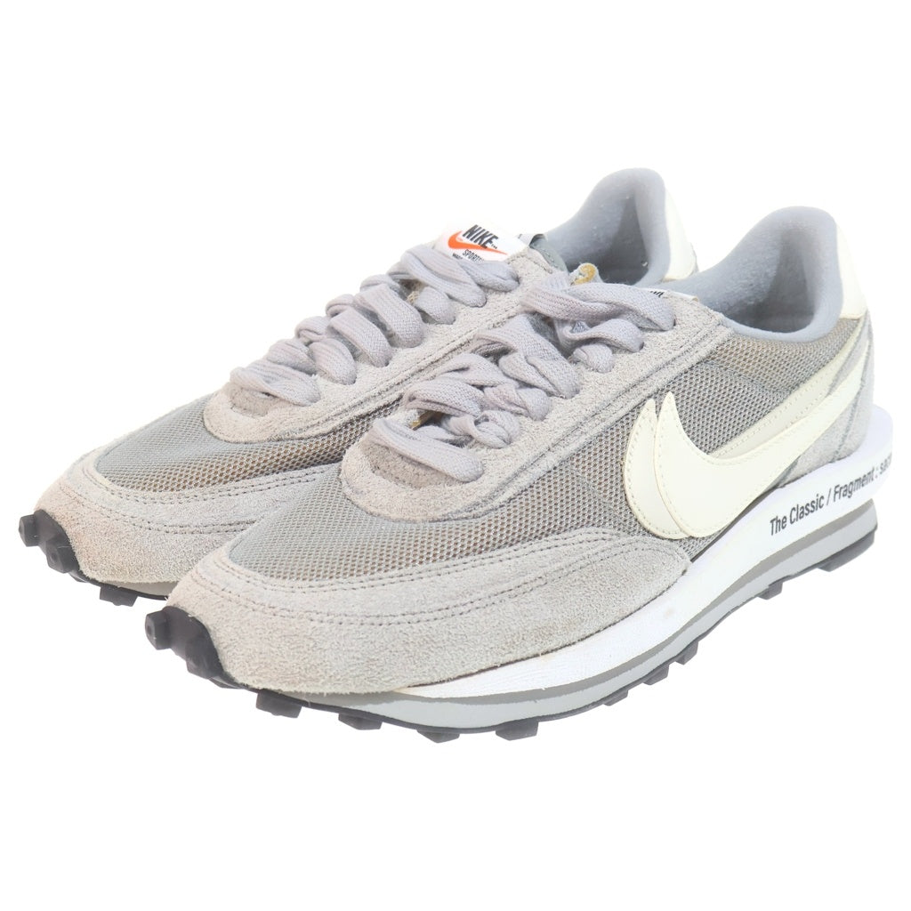NIKE(ナイキ) ×sacai ×FRAGMENT LD WAFFLE SF サカイ フラグメント エルディワッフル ローカットスニーカー グレー US10.5/28.5cm DH2684-001