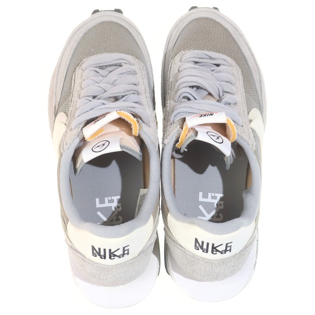 NIKE(ナイキ) ×sacai ×FRAGMENT LD WAFFLE SF サカイ フラグメント エルディワッフル ローカットスニーカー グレー US10.5/28.5cm DH2684-001