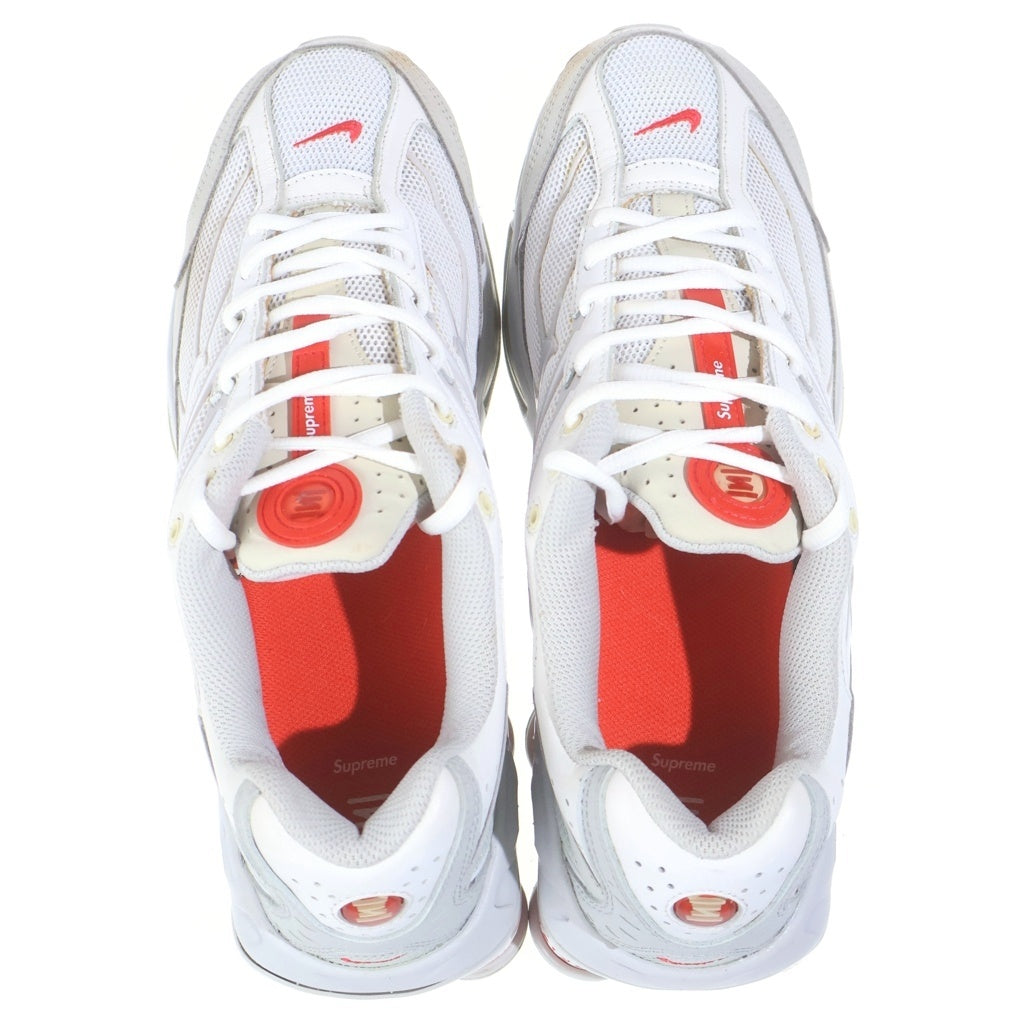 NIKE(ナイキ) ×SUPREME SHOX RIDE 2 シュプリーム ショックス ライド ローカットスニーカー ホワイト US10.5/28.5cm DN1615-100