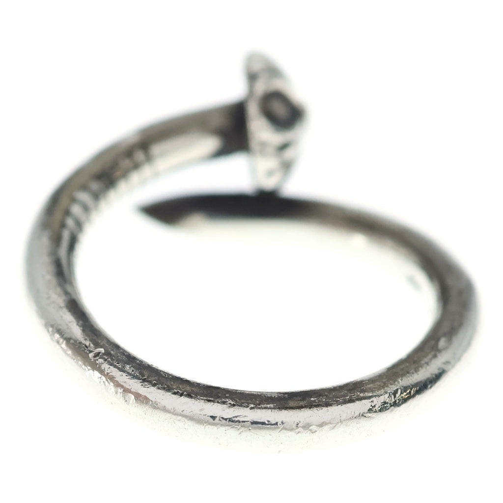 CHROME HEARTS(クロムハーツ) NAIL CRSBALL ネイル クロスボール リング シルバー BCA349