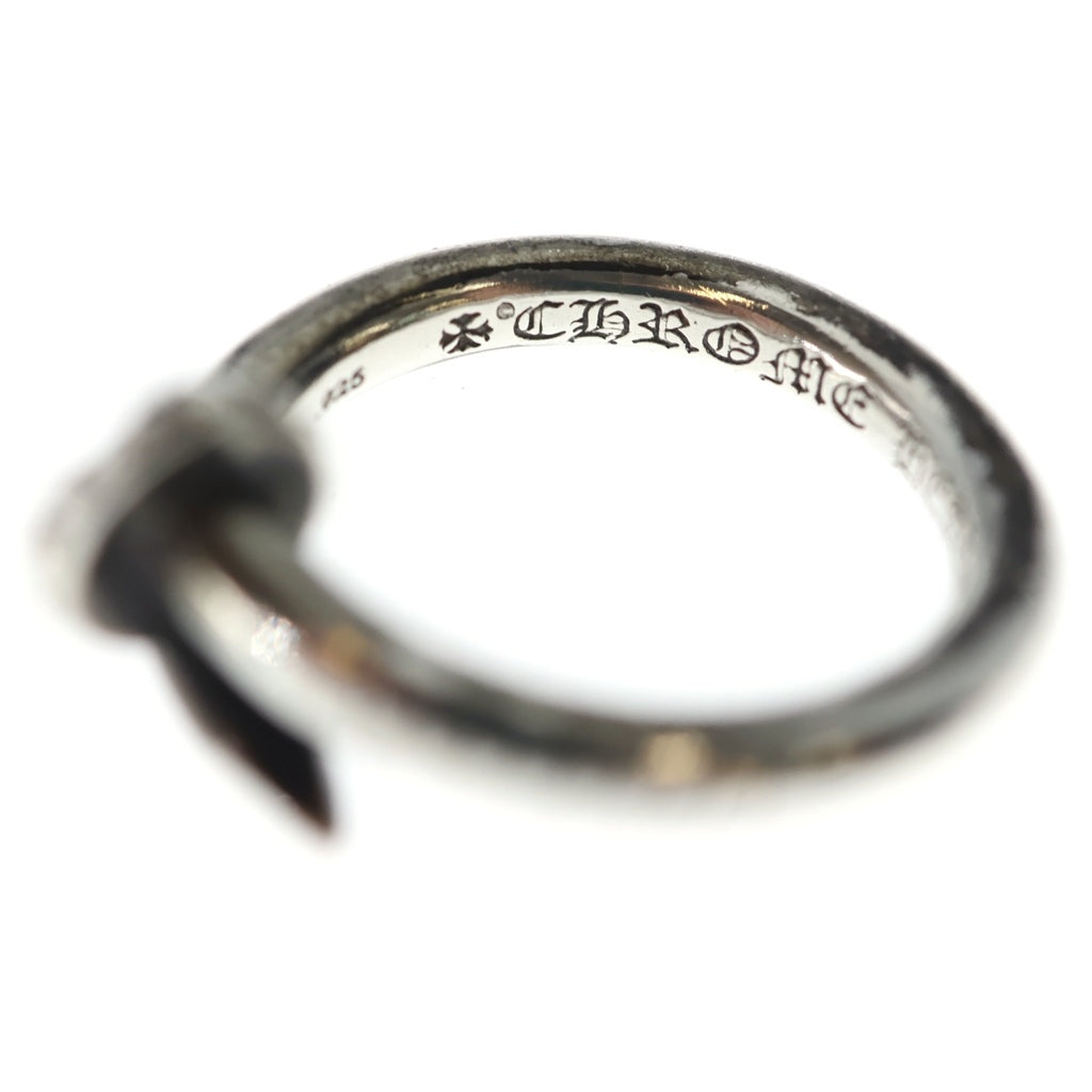 CHROME HEARTS(クロムハーツ) NAIL CRSBALL ネイル クロスボール リング シルバー BCA349