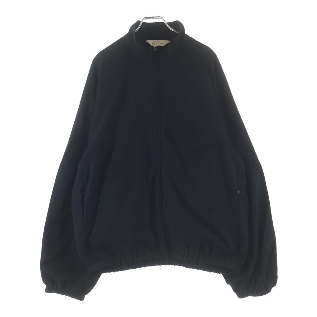 ANCELLM(アンセルム) VEGAN SUEDE KIMONO BLOUSON ビーガン スエード キモノ ブルゾンジャケット ブラック ANC-JK56