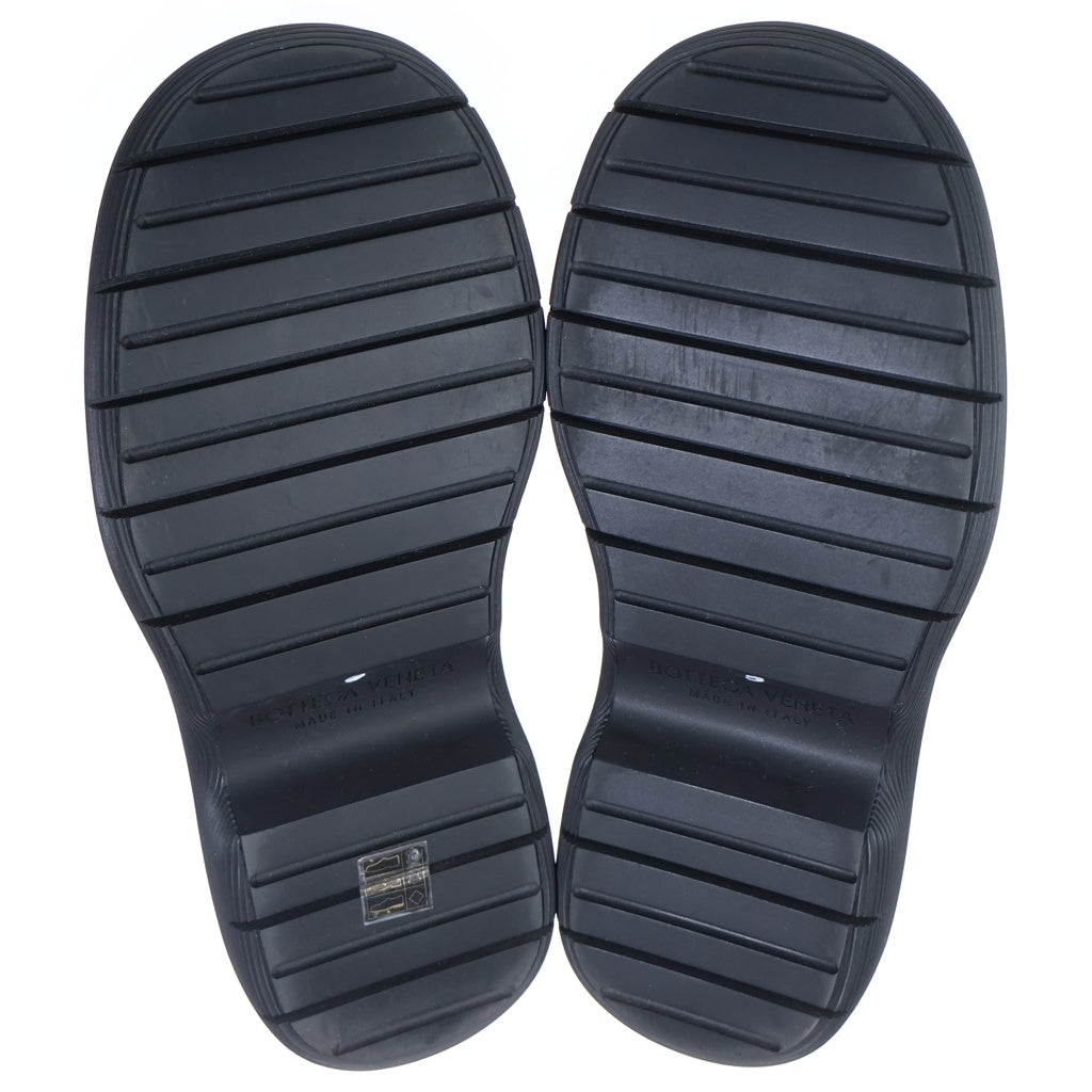 BOTTEGA VENETA(ボッテガヴェネタ) SWELL LOAFER ラバーティン スウェル ボールド レザーローファー ブラック 679497 V10T0