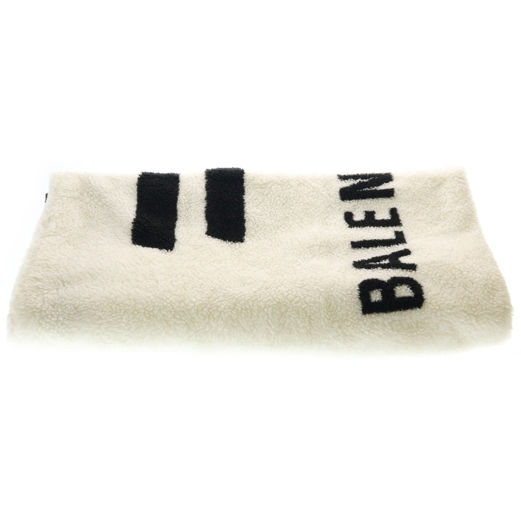 BALENCIAGA(バレンシアガ) 3B LOGO SOFT PADED BLANKET ロゴデザイン ソフト ブランケット ホワイト 673510 レディース