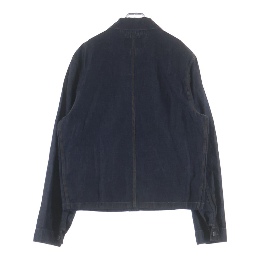PRADA(プラダ) 23SS トライアングルロゴ デニム 長袖シャツ インディゴ GEB254