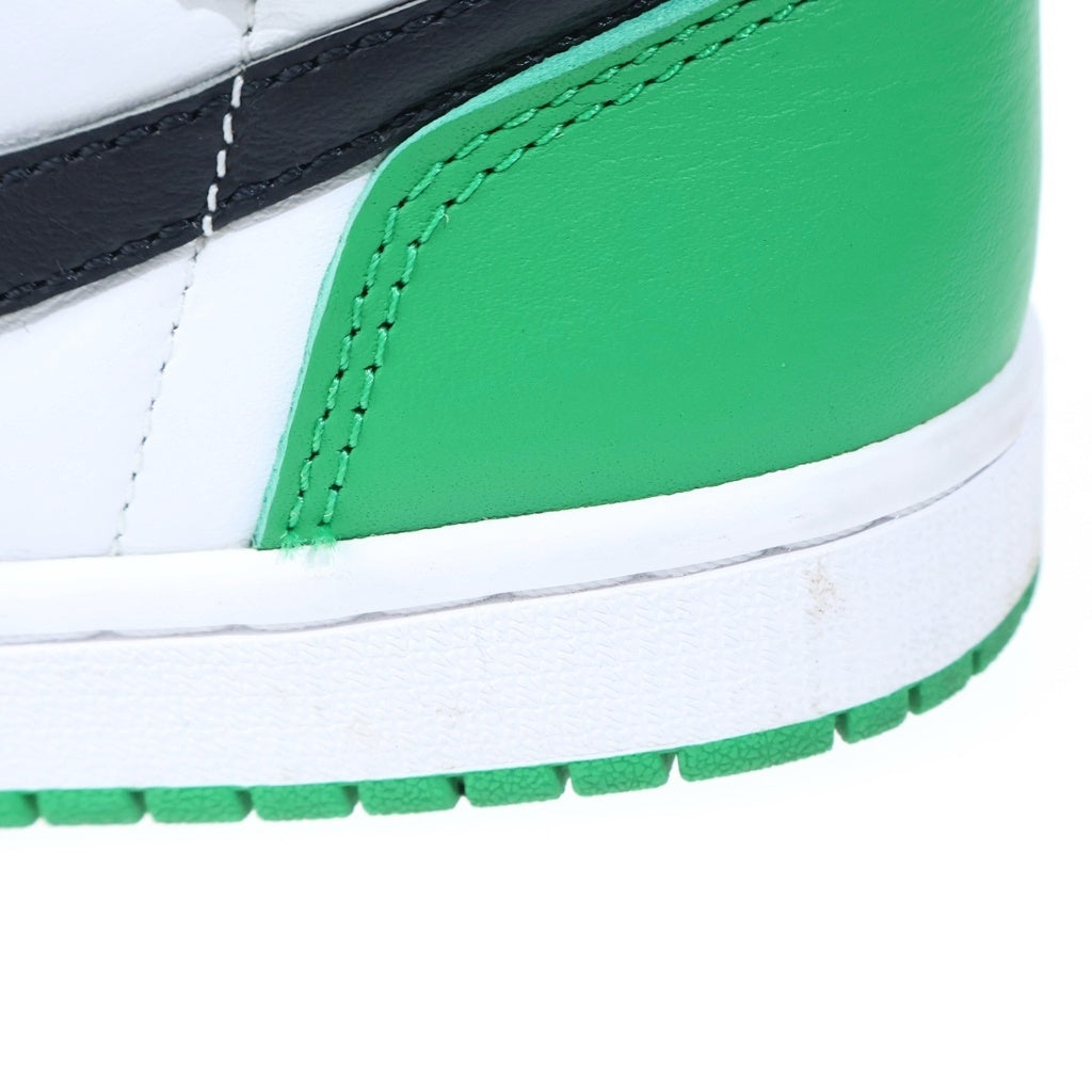 NIKE(ナイキ) ナイキ AIR JORDAN 1 RETRO HIGH OG LUCKY GREEN エアジョーダン1 レトロ ハイカットスニーカー レディース US6/23cm DZ5485-031
