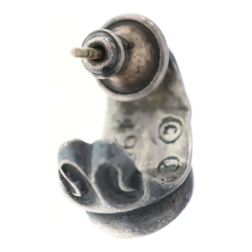CHROME HEARTS(クロムハーツ) CARVED TEARDROP カーブドティアドロップ ピアス シルバー BCA091