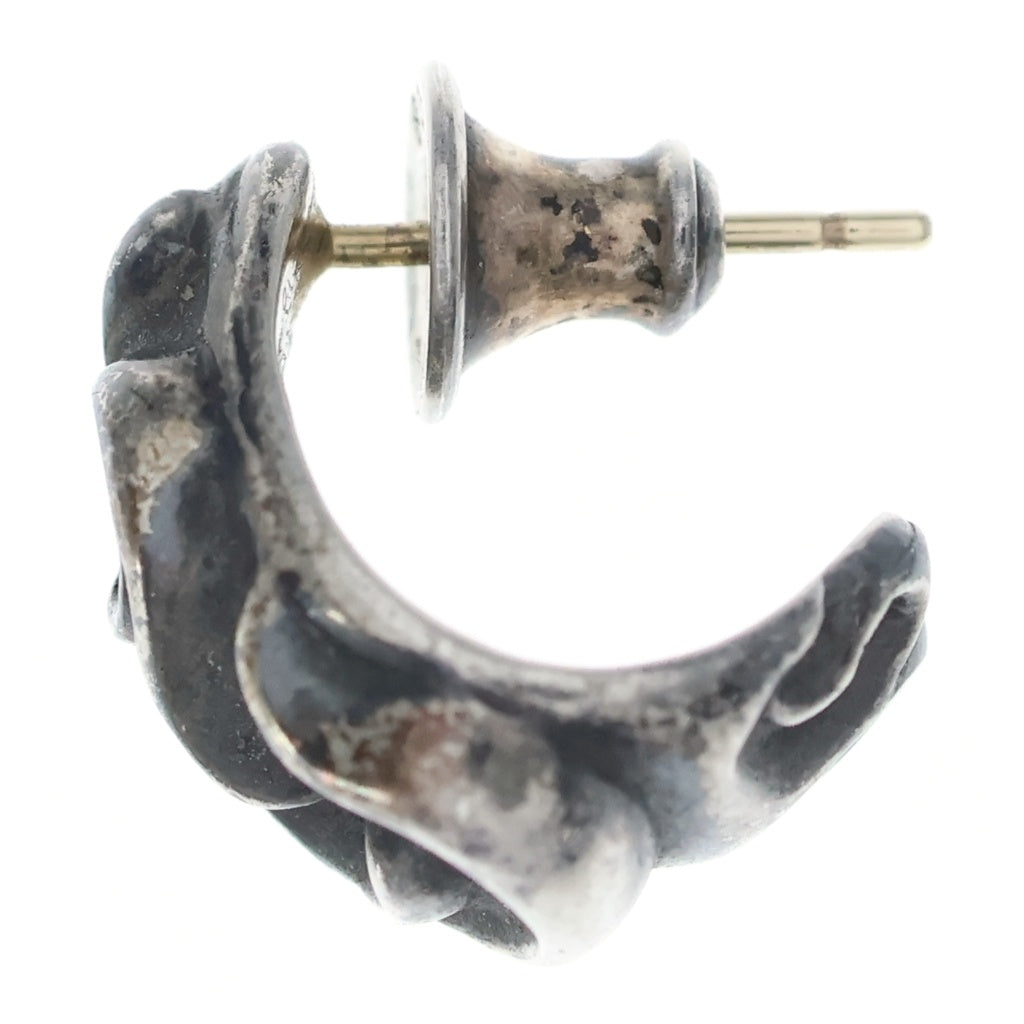 CHROME HEARTS(クロムハーツ) CARVED TEARDROP カーブドティアドロップ ピアス シルバー BCA091