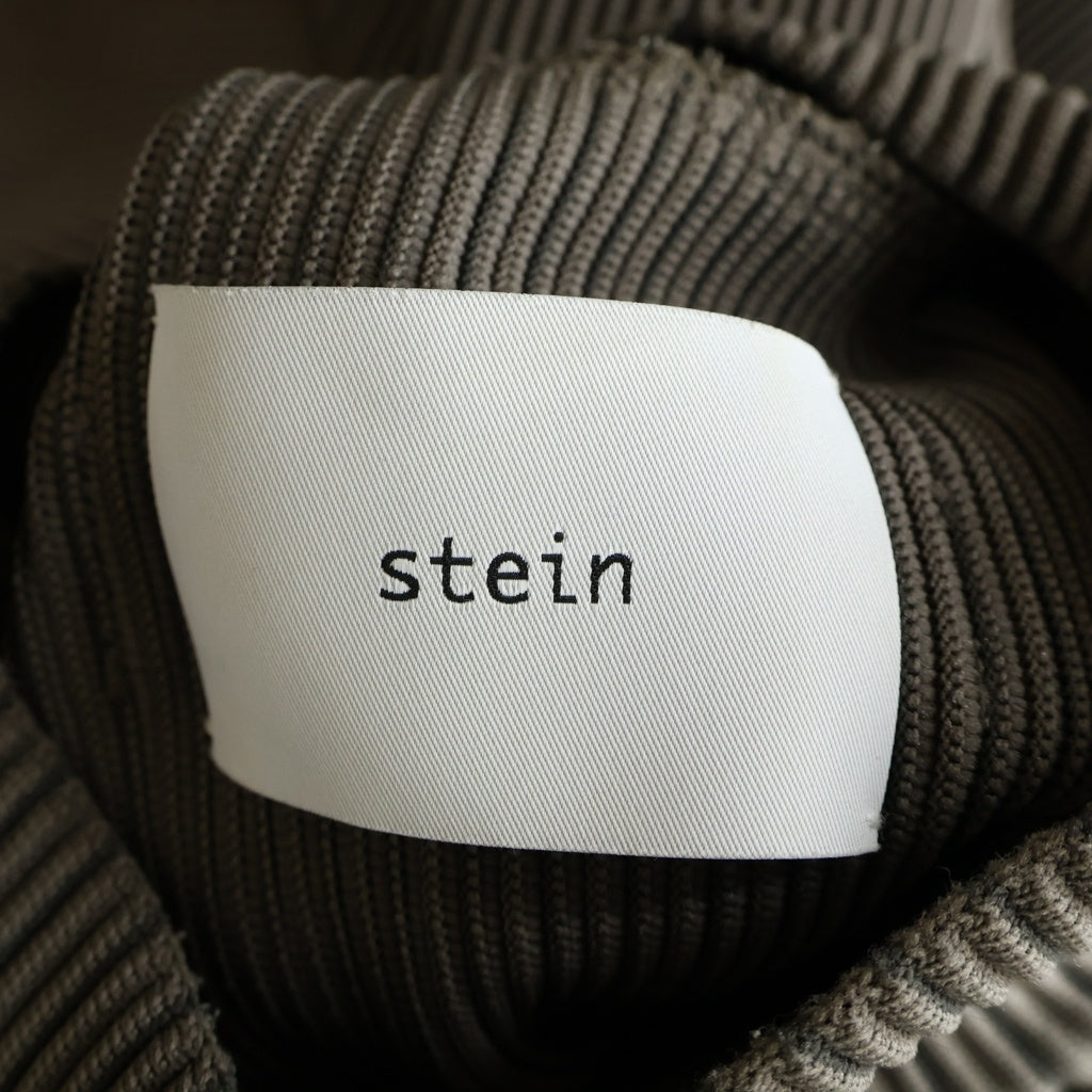 Stein(シュタイン) OVERSIZED GRADATION PLEATS LS オーバーサイズ プリーツニット セーター グレージュ ST.304