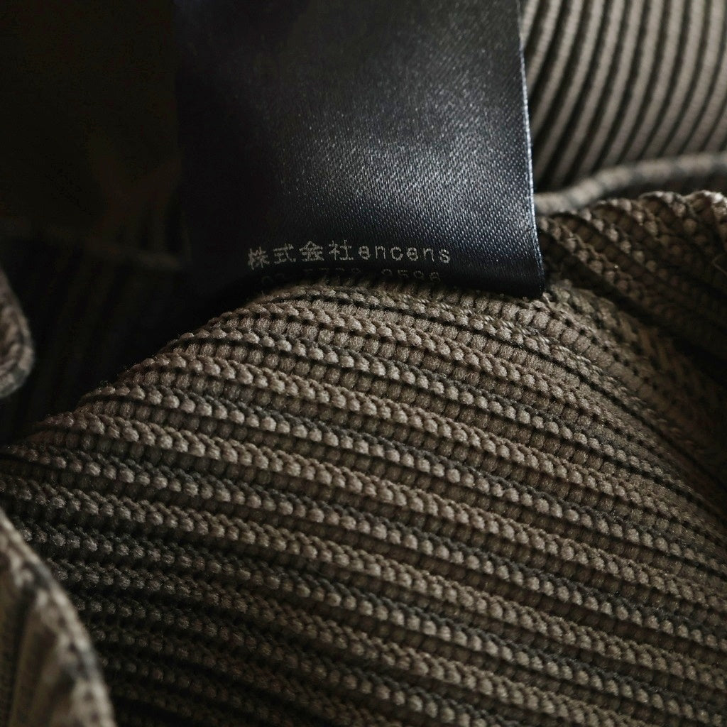 Stein(シュタイン) OVERSIZED GRADATION PLEATS LS オーバーサイズ プリーツニット セーター グレージュ ST.304