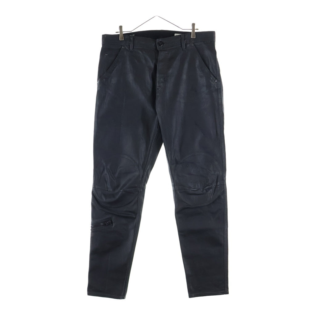 G-STAR RAW(ジースターロウ) Pilot Slim Jeans パイロットスリム コーティング デニムパンツ ブラック D20505