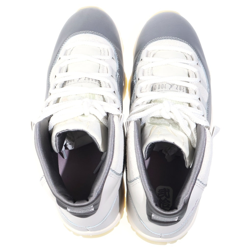 NIKE(ナイキ) AIR JORDAN 11 RETRO エアージョーダン レトロ ハイカットスニーカー ホワイト US9/27cm IQ3459-072