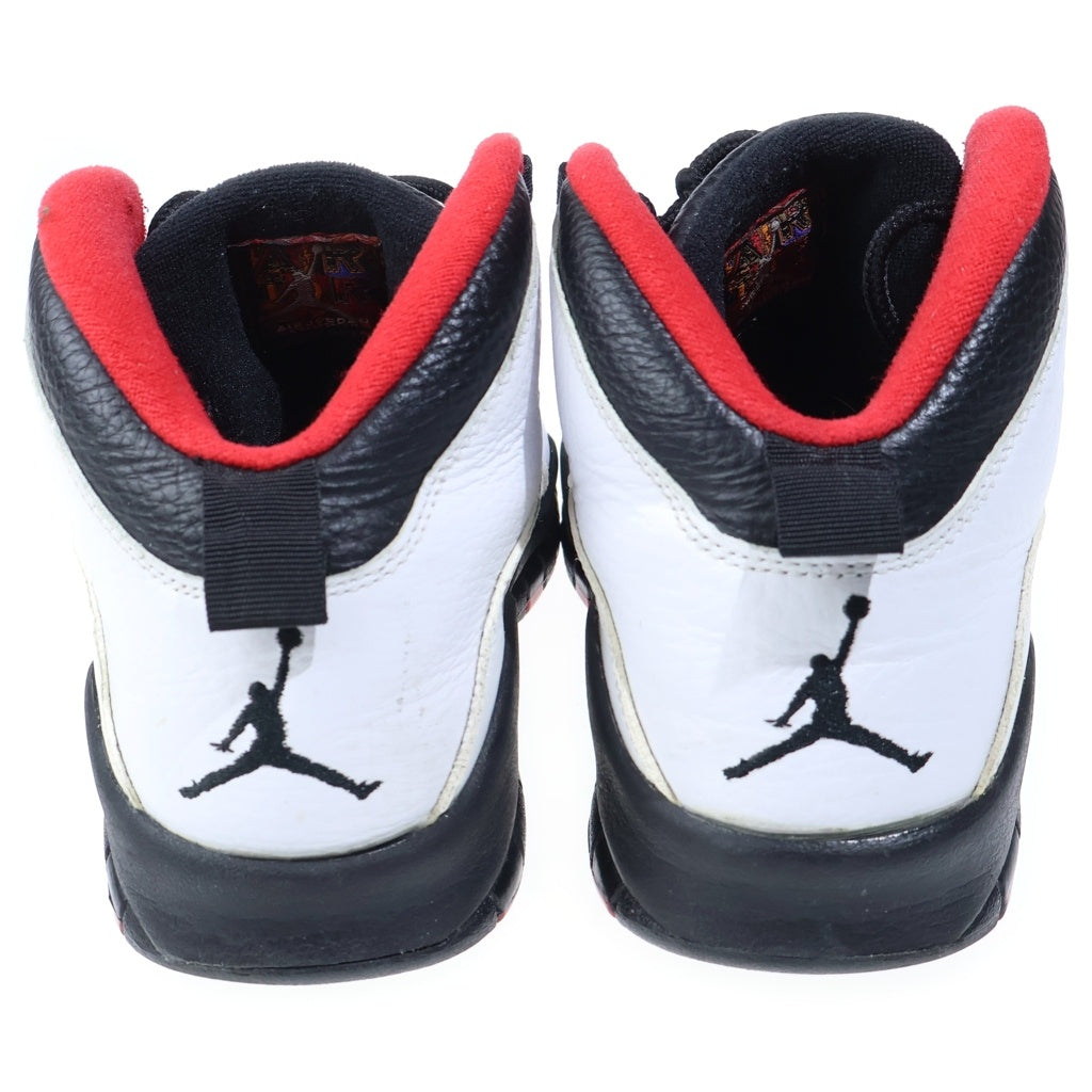 NIKE(ナイキ) 【観賞用2014年製】 AIR JORDAN 10 RETRO DOUBLE NICKEL エアージョーダン レトロ ダブルニックル ハイカットスニーカー ホワイト US9/27cm 310805-102