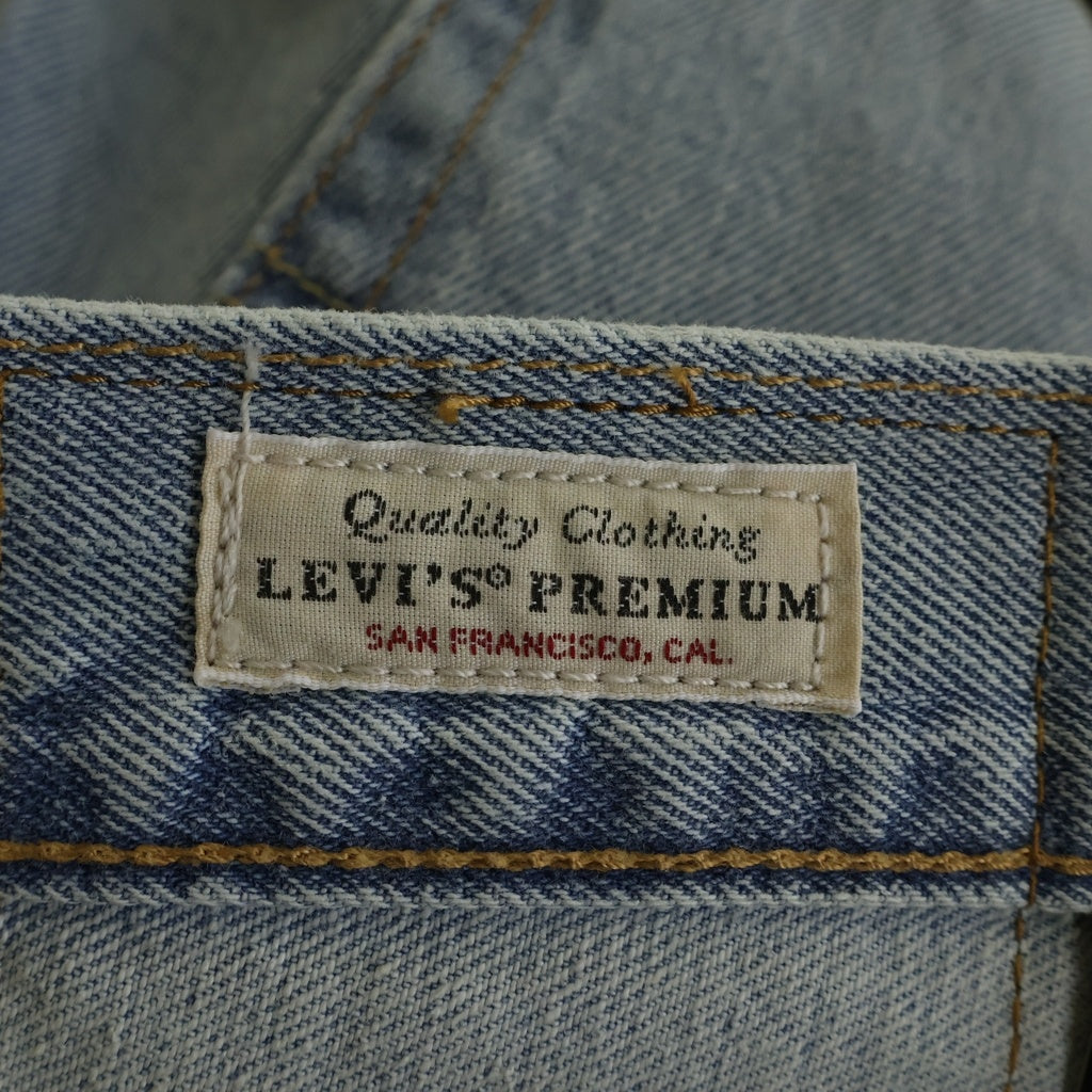 Levi's premium(リーバイスプレミアム) 00501-3398 ORIGINAL ボタンフライ ストレートデニムパンツ ライトインディゴ