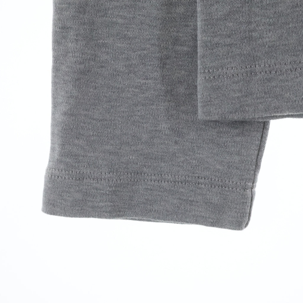 LOUIS VUITTON(ルイヴィトン) 16AW VOLEZ VOGUEZ VOYAGEZ フロントプリント クルーネック長袖Tシャツ カットソー グレー RM162M CMS HAY03W