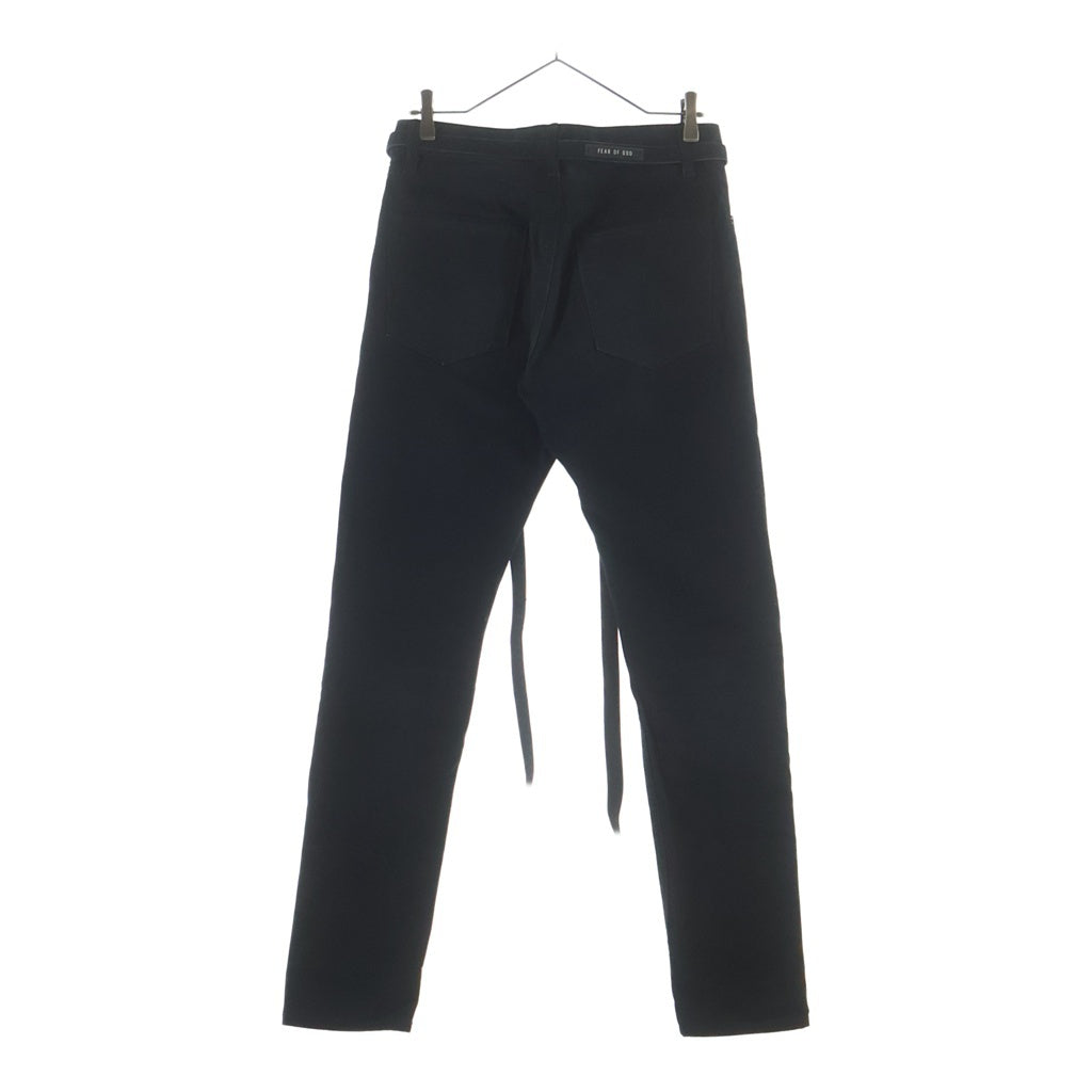 FEAR OF GOD ESSENTIALS(フィアオブゴッド エッセンシャルズ) SIXTH COLLECTION RELAXED DENIM JEAN シックスコレクション リラックスデニムジーンズ パンツ ブラック