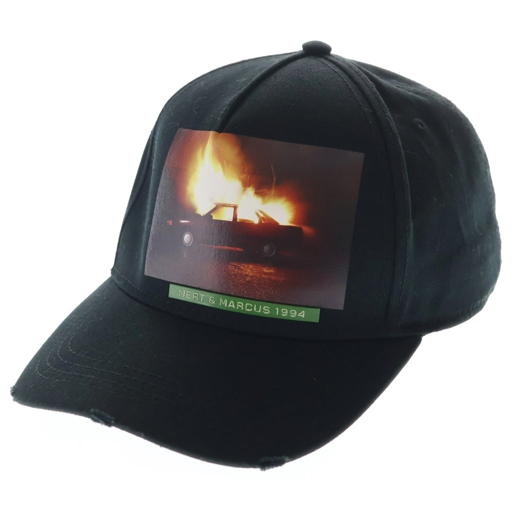 DSQUARED2(ディースクエアード) MERT&MARCUS 1944 BASEBALL CAP マートアンドマーカス ベースボールキャップ 帽子 ブラック