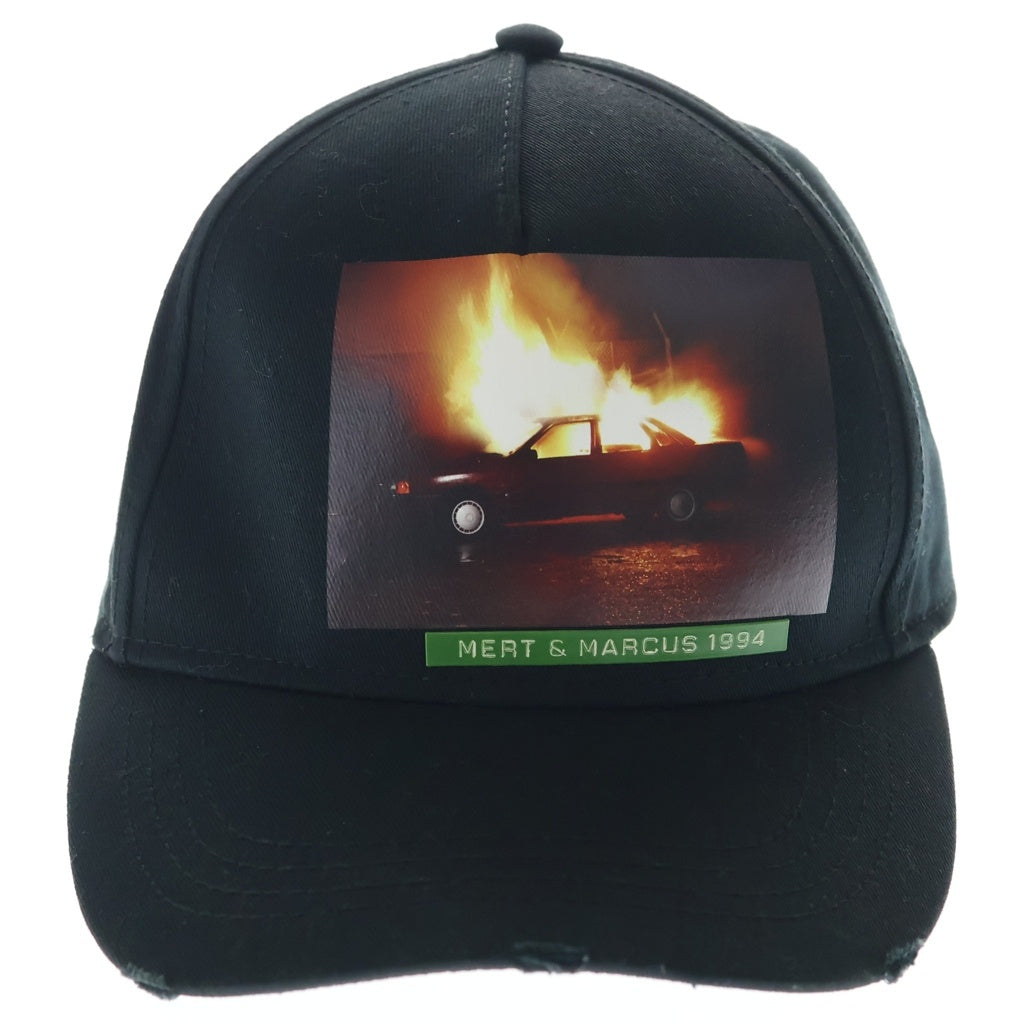 DSQUARED2(ディースクエアード) MERT&MARCUS 1944 BASEBALL CAP マートアンドマーカス ベースボールキャップ 帽子 ブラック