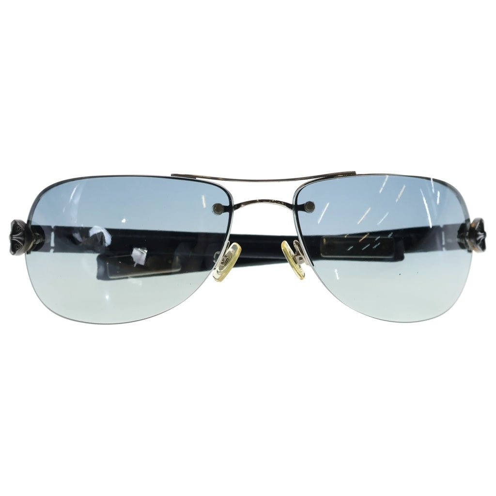 CHROME HEARTS(クロムハーツ) CLASSIC OVAL クラシックオーバル ティアドロップフレーム サングラス メガネ ブラック