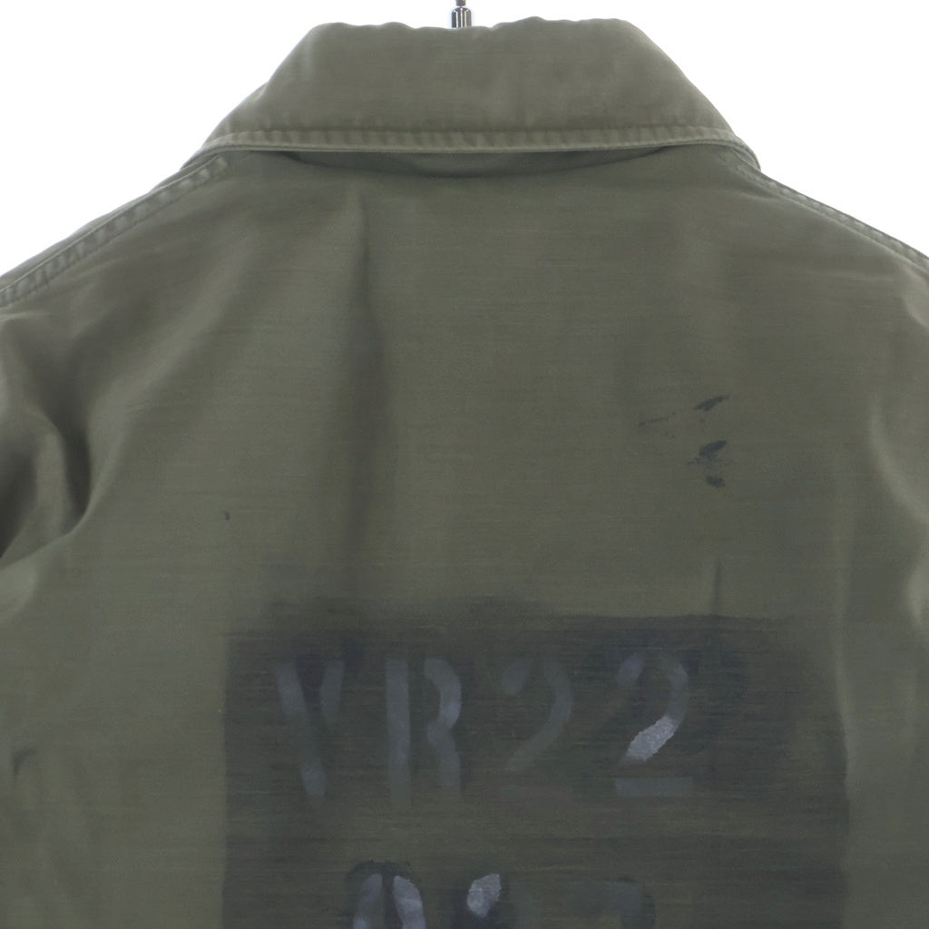 VINTAGE(ヴィンテージ) 80S VINTAGE US NAVY A-2 裏ボア ユーエスネイビー ミリタリー ヴィンテージ デッキジャケット カーキ 8415-00-753-5611