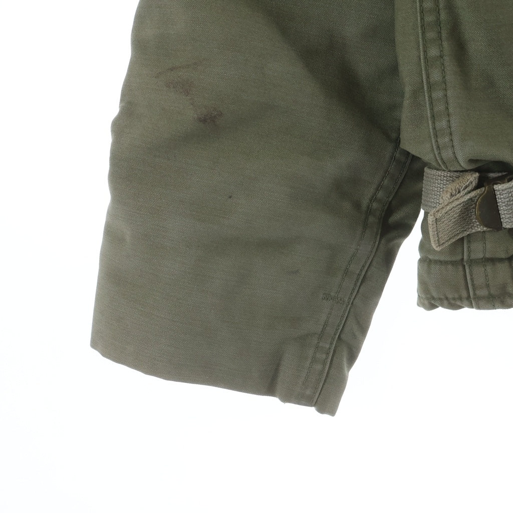 VINTAGE(ヴィンテージ) 80S VINTAGE US NAVY A-2 裏ボア ユーエスネイビー ミリタリー ヴィンテージ デッキジャケット カーキ 8415-00-753-5611