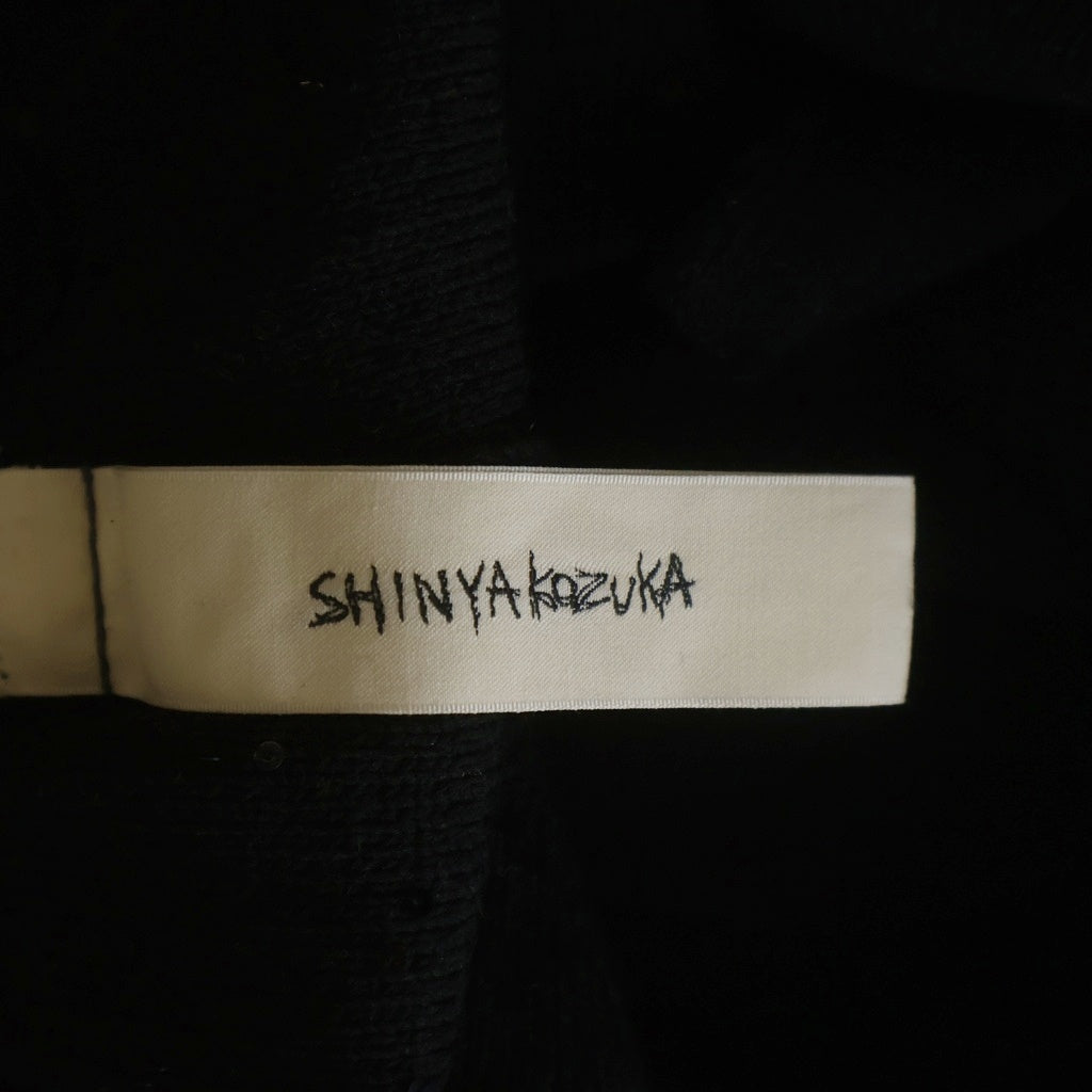 SHINYA KOZUKA(シンヤコズカ) 25SS ARTIST'S MATERIAL IN TROUSERS アーティスト マテリアル スパンコール イージートラウザーパンツ ブラック 2501SK135