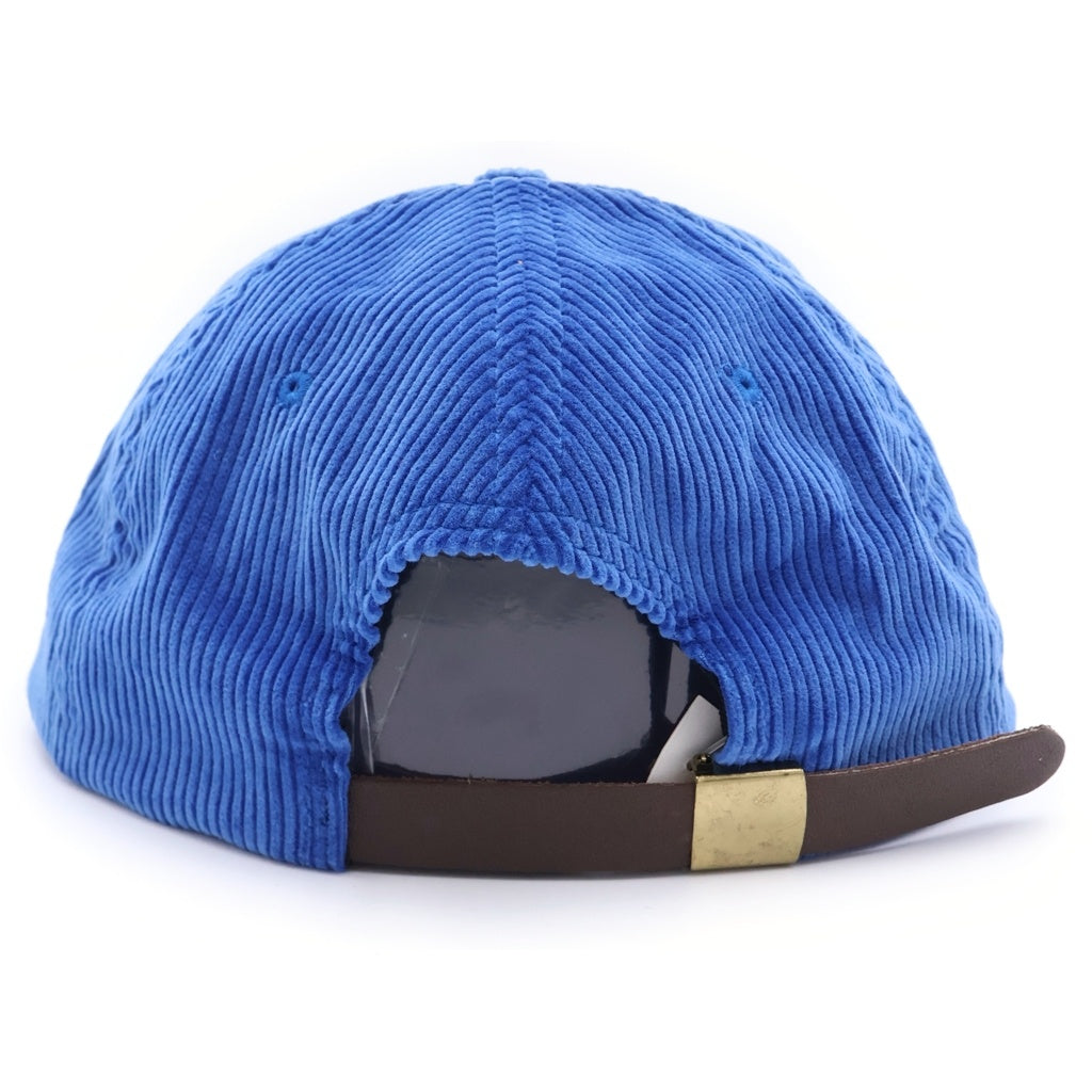 SUPREME(シュプリーム) 18SS Corduroy Classic Logo Cap コーデュロイ クラシックロゴ キャンプキャップ 帽子 ブルー
