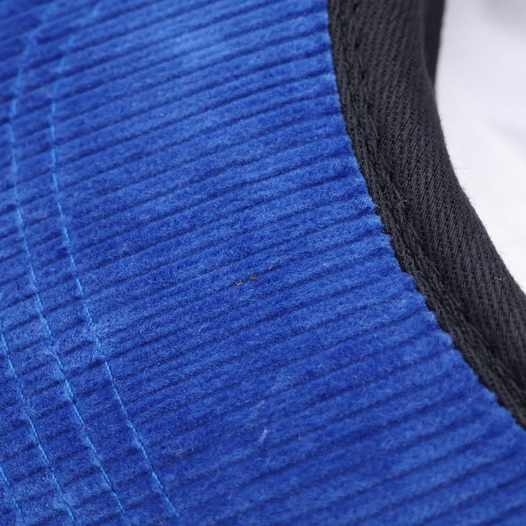 SUPREME(シュプリーム) 18SS Corduroy Classic Logo Cap コーデュロイ クラシックロゴ キャンプキャップ 帽子 ブルー