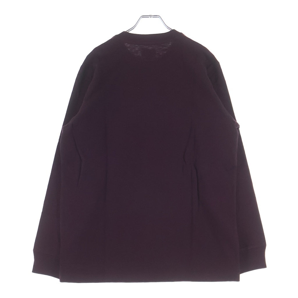SUPREME(シュプリーム) 15AW Summit L/S Tee サミット ロゴデザイン クルーネック カットソー 長袖Tシャツ パープル