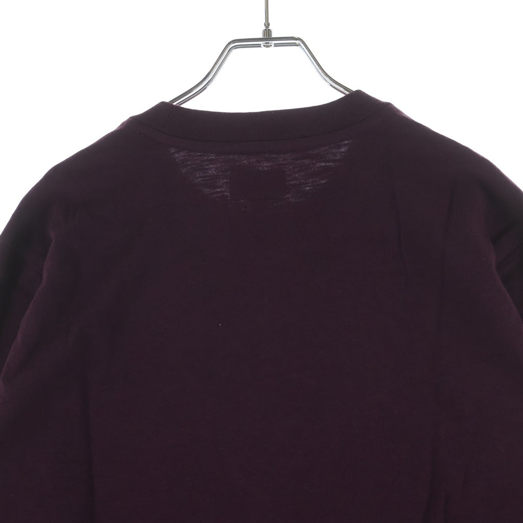 SUPREME(シュプリーム) 15AW Summit L/S Tee サミット ロゴデザイン クルーネック カットソー 長袖Tシャツ パープル