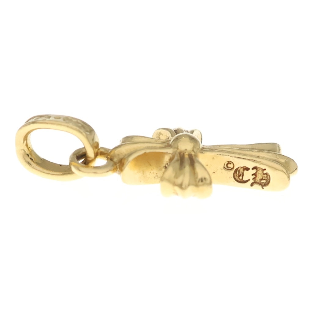 CHROME HEARTS(クロムハーツ) 22K CRS BBYFAT P/DIA ベイビーファットクロス PAVEダイヤ ペンダントトップ ゴールド BCA035