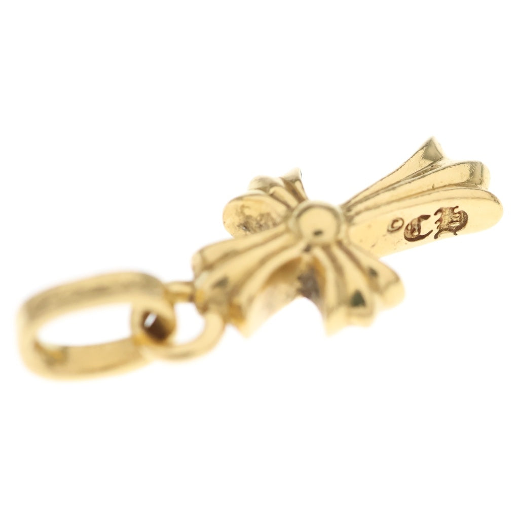 CHROME HEARTS(クロムハーツ) 22K CRS BBYFAT P/DIA ベイビーファットクロス PAVEダイヤ ペンダントトップ ゴールド BCA035