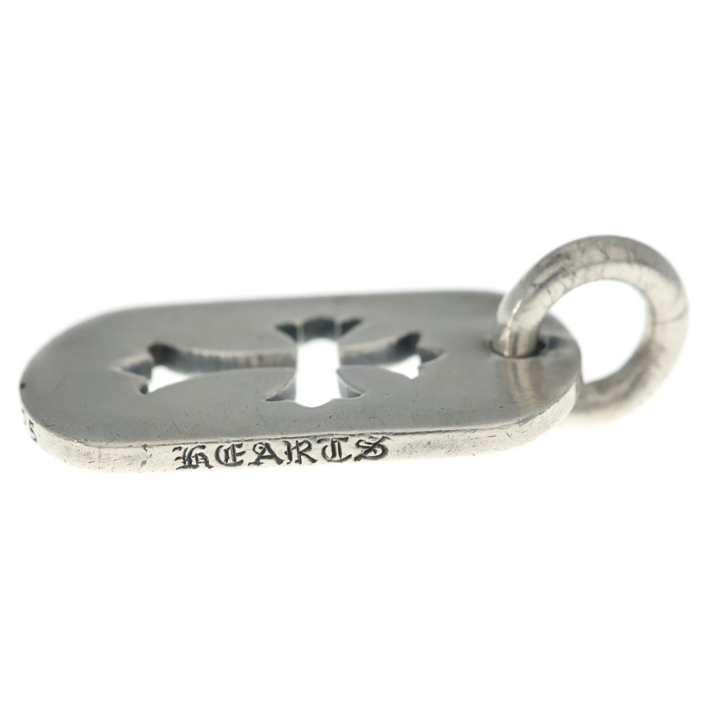 CHROME HEARTS(クロムハーツ) D TAG SML CO CRS カットアウトクロスドッグタグ スモール ペンダントトップ シルバー BCA242