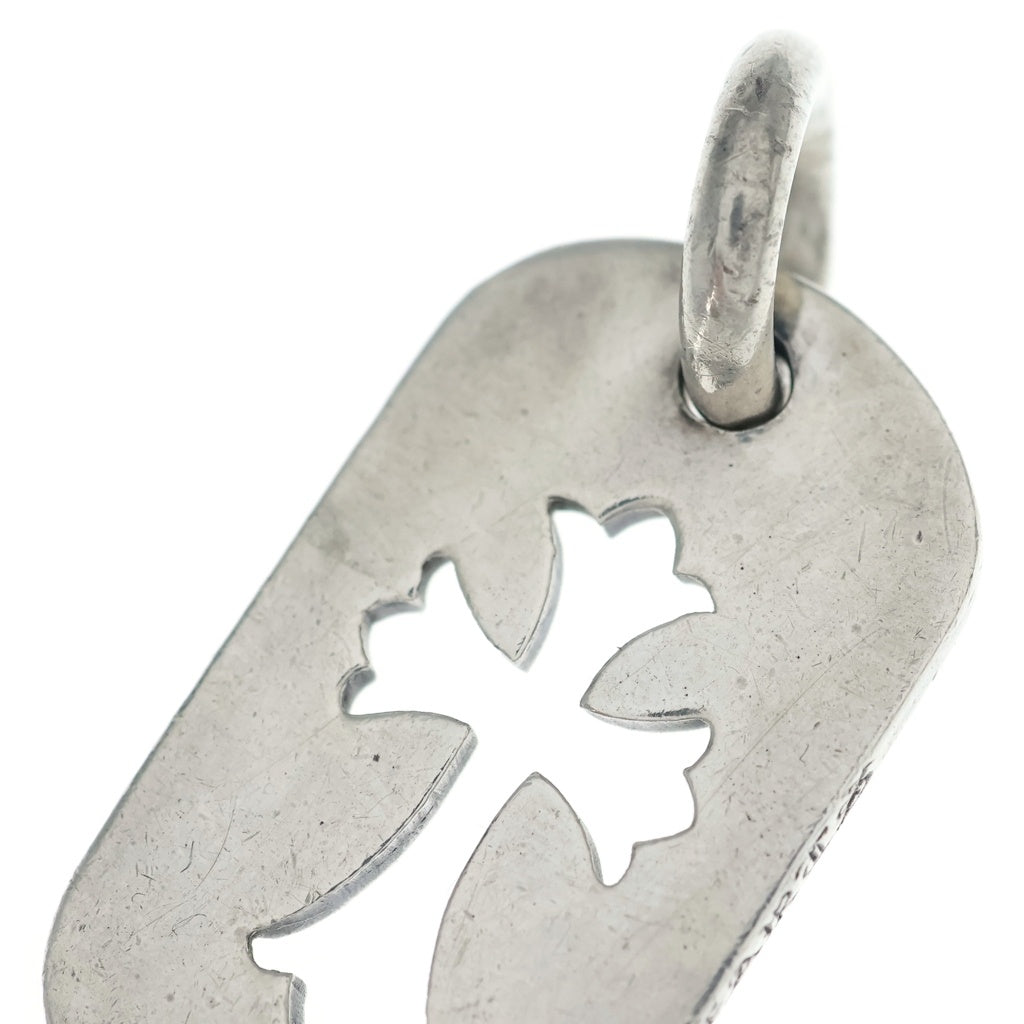 CHROME HEARTS(クロムハーツ) D TAG SML CO CRS カットアウトクロスドッグタグ スモール ペンダントトップ シルバー BCA242
