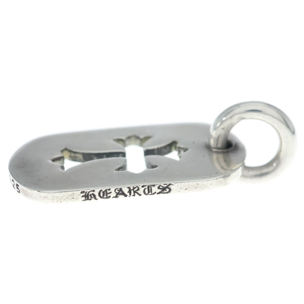 CHROME HEARTS(クロムハーツ) D TAG SML CO CRS カットアウトクロスドッグタグ スモール ペンダントトップ シルバー BCA242