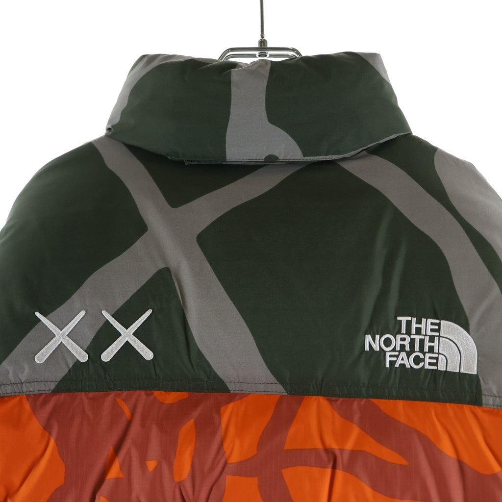 THE NORTH FACE(ザノースフェイス) ×KAWS RETRO 1996 NUPTSE JACKET カウズ レトロヌプシ ジップアップダウンジャケット マルチカラー NF0A7WLU