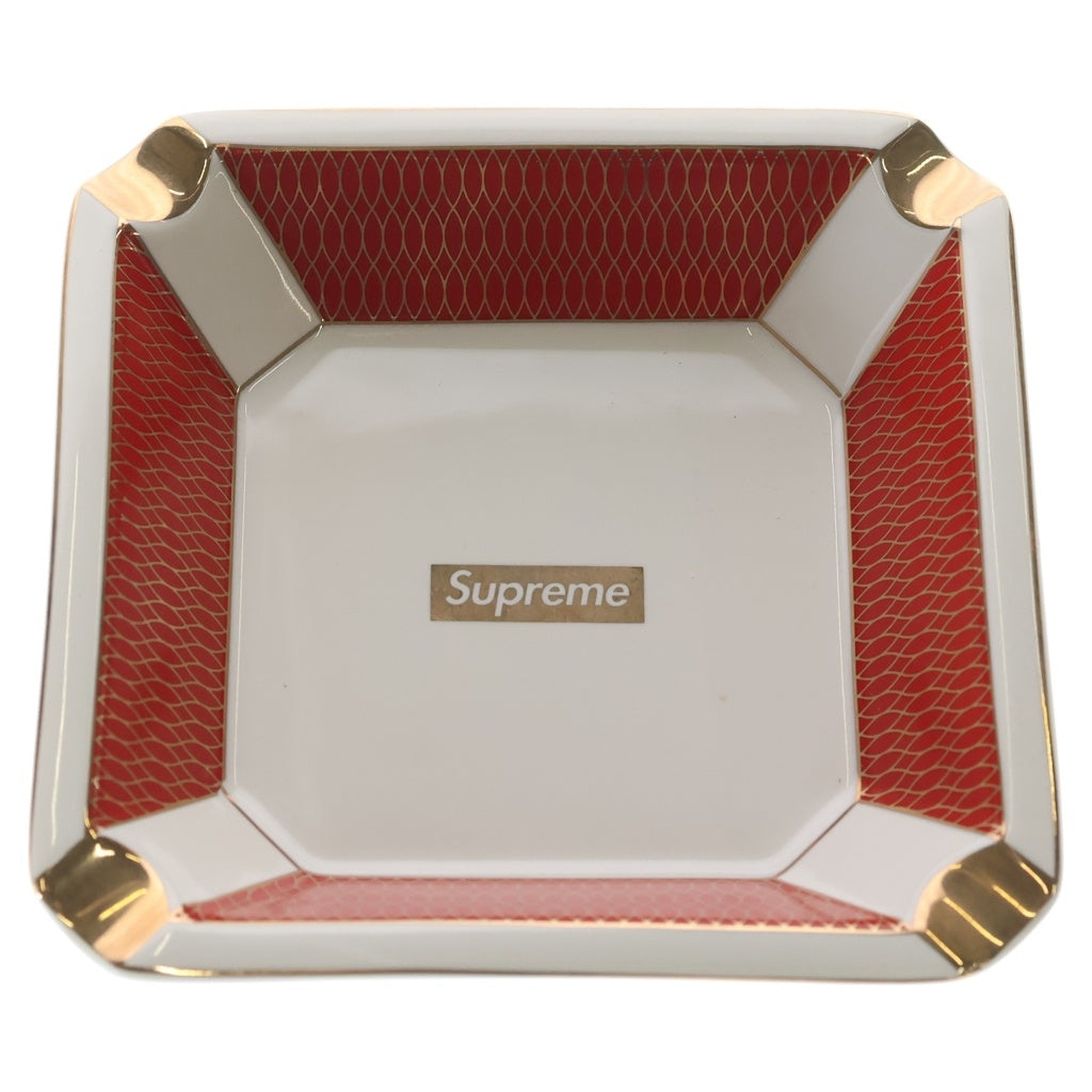 SUPREME(シュプリーム) 22AW Small Ashtray Red スモール アッシュトレイ 灰皿 レッド/ホワイト ■