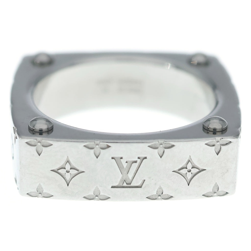 LOUIS VUITTON(ルイヴィトン) バーグ モノグラム ボールド リング シルバー M00694
