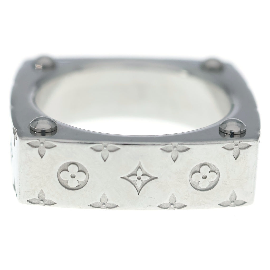 LOUIS VUITTON(ルイヴィトン) バーグ モノグラム ボールド リング シルバー M00694