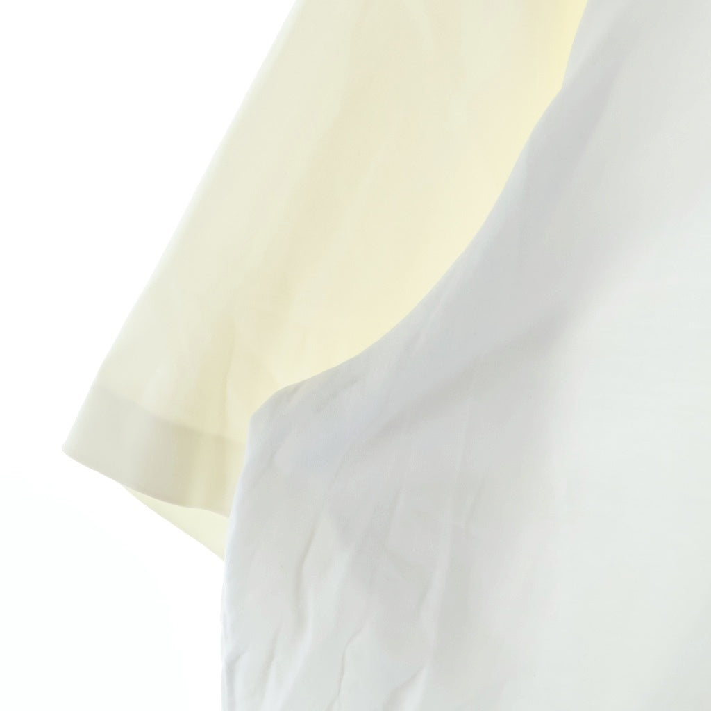 HERNO(ヘルノ) 胸ポケットデザイン クルーネック カットソー 半袖Tシャツ ホワイト JG000137U-52003-1000