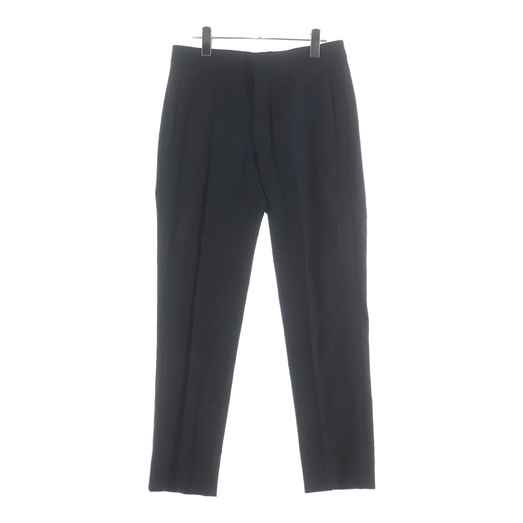 LOUIS VUITTON(ルイヴィトン) 19AW モノグラムエンボスデザイン センタープレス タキシードスラックスパンツ ブラック RM192F OSN HHCP3W