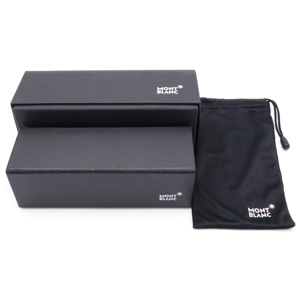 MONTBLANC(モンブラン) MB638-F スクエアフレーム サングラス メガネ ブラック