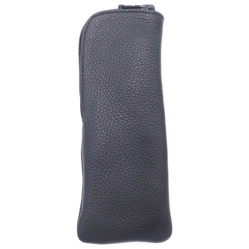 CHROME HEARTS(クロムハーツ) CASE レザー ダガージップ アイウェア メガネケース ブラック