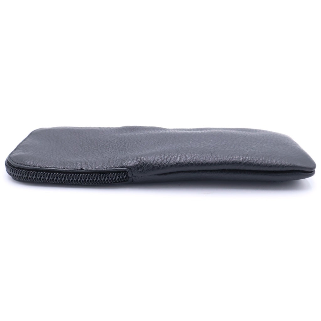 CHROME HEARTS(クロムハーツ) CASE レザー ダガージップ アイウェア メガネケース ブラック