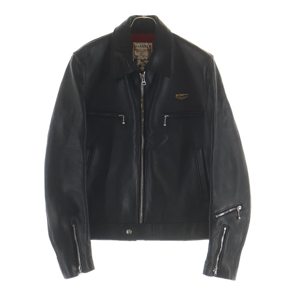 Lewis Leathers(ルイスレザー) 551 DOMINATOR SHEEP SKIN ドミネーター シープスキン タイトフィット シングル ライダースジャケット ブラック