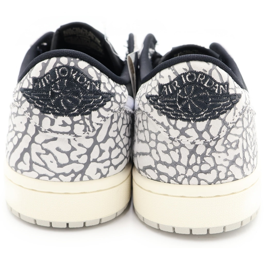 NIKE(ナイキ) AIR JORDAN 1 RETRO LOW OG BLACK CEMENT エアジョーダン1 レトロ ブラックセメント ローカットスニーカー グレー/ブラック US8/26cm CZ0790-001
