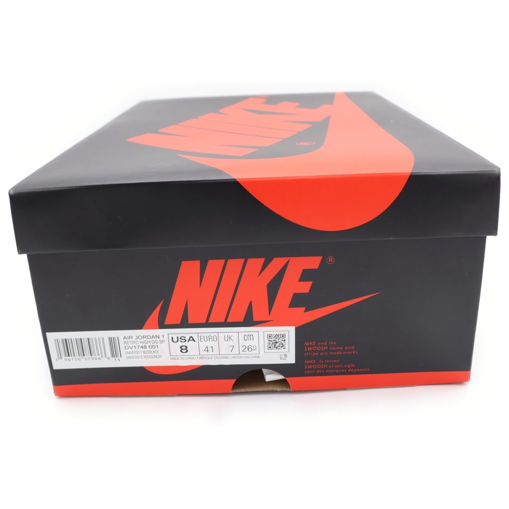 NIKE(ナイキ) AIR JORDAN 1 RETRO HIGH OG Next Chapter エアジョーダン1 レトロ ハイ OG ネクストチャプター ハイカットスニーカー レッド US8/26cm DV1748-601