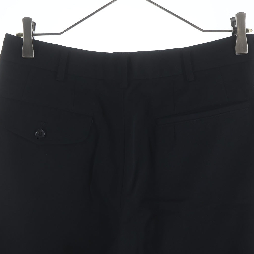 COMME des GARCONS HOMME(コムデギャルソンオム) 99SS AD1998 ジップフライ ウールスラックスパンツ ブラック HP-10028M
