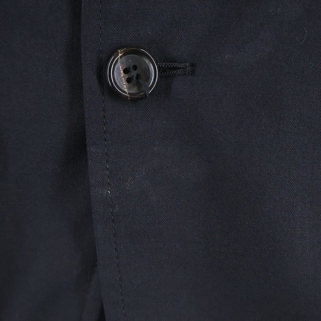 COMME des GARCONS HOMME(コムデギャルソンオム) 16SS AD2015 2B ウール シングルテーラードジャケット ブラック HQ-J003